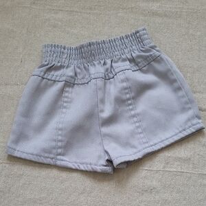 Vintage JCPenney Stylish Gray Elastic Waist Toddler Shorts